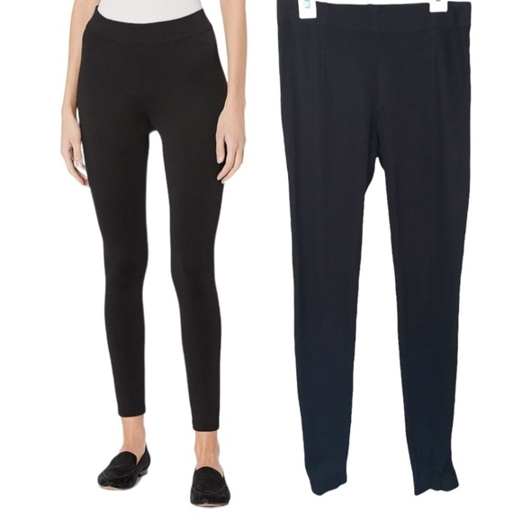 Vince Black Pull On Dress Pant Leggings Size Small - Picture 1 of 8